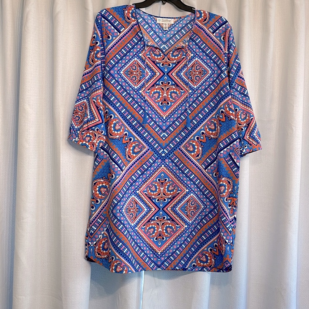 Coolibar Tunic Dress has UPF 50+ Sun Protection. Size XL (16-18)